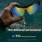 Smart Cycling Glasses Men Bluetooth UV400 Polarized Sunglasses Man AI Voice Intelligent Headphones Call Music Play Camera Remote