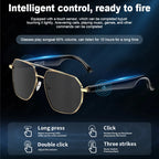 LIGE Smart Glasses Bluetooth Call Smart Translation AI Glasses Music Playback Voice Assistant  UV Protection Sunglasses For Men