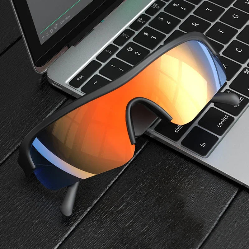 Smart Bluetooth Sport Audio Glasses Fashion Sunglasses Wireless Earphone Anti Blue Light UV Protection Sunglasses for Men Women