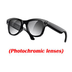 M02 AI Smart Glasses 8MP Camera Video Recording 100+Languages Translation Sunglasses Bluetooth Call Music Play with Charging Box