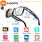 Gafas Xiaomi 800WHD con cámara, multifunción, fotocromáticas, con IA, llamadas Bluetooth, fotos, vídeos, música, chat, traducción GPT