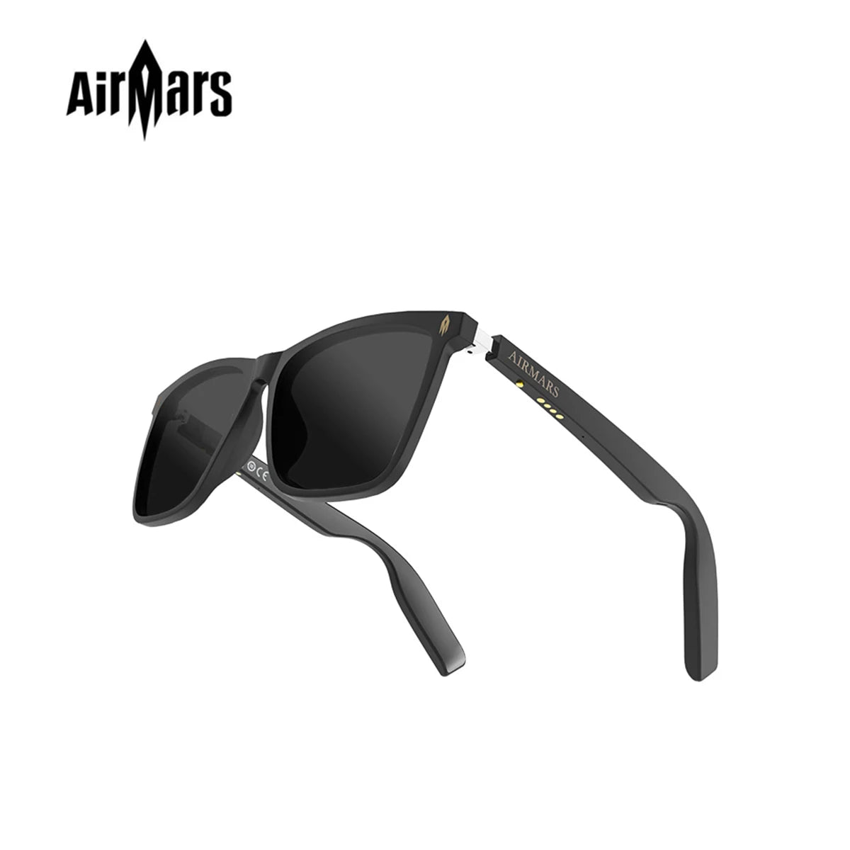 AirMars Smart Glasses Wireless Bluetooth Earphones Sunglasses Outdoor Sports Earphones Hands-free Call Music Glasses