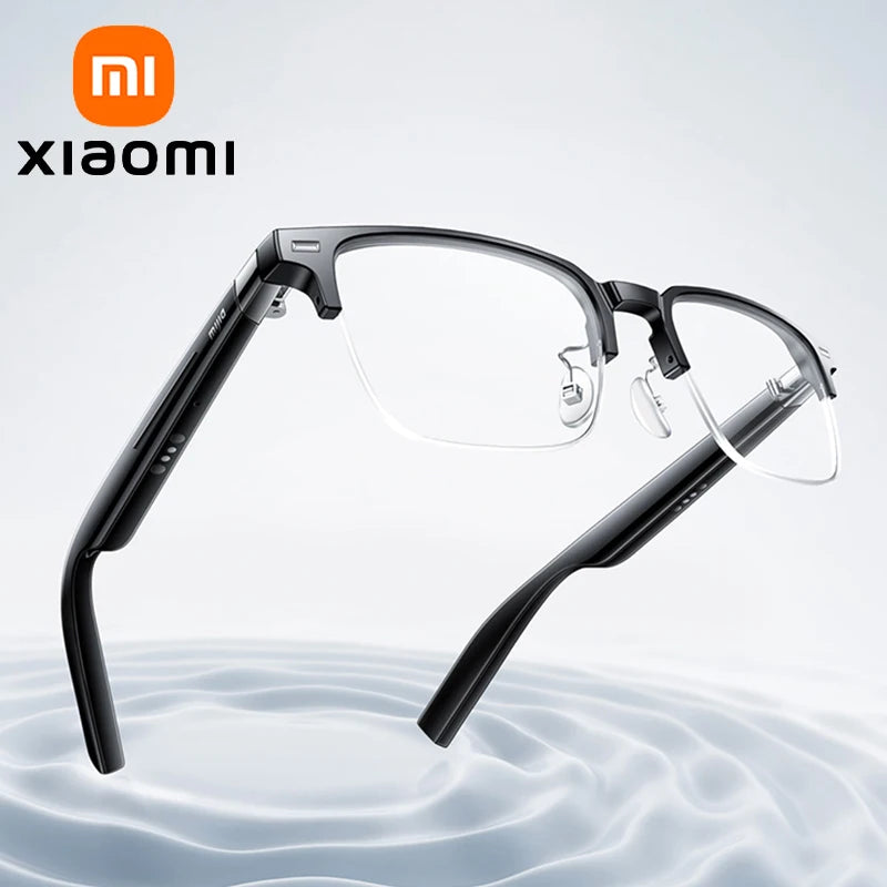 XIAOMI MIJIA Smart Audio Glasses Joyful Edition，Bluetooth 5.2 Headset，Detachable，Long Standby，2h Flash Charge，Anti-leakage Sound