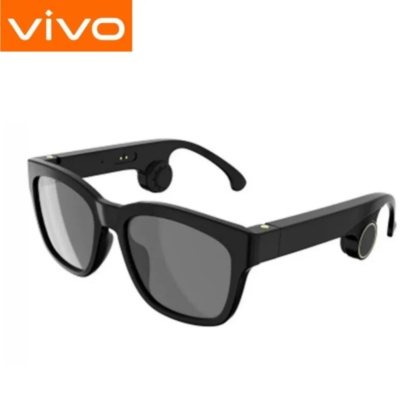 VIVO Smart Glasses Bluetooth Intelligent Glasses Call TWS Music Headphone Audio Multifunction Waterproof Original Sunglasses New