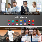 Smart glasses, app translation, color-changing lenses, high-definition voice calls, Hi-Fi music quality, open-ear audio glasses.