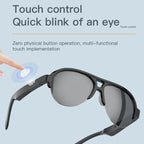 Smart Wireless Bluetooth Glasses Outdoor Sunglasses Bluetooth 5.4 Call Outdoor Sports Headphones Waterproof Anti-UV Sunglasses
