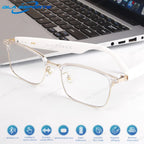 Gafas inteligentes con Bluetooth y audio, lentes anti luz azul, llamadas, música, deportes al aire libre, auriculares para mujeres y hombres (2025)