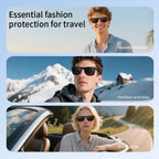 New Smart Glasses  AI Translation Camera Control Bluetooth Call Headphones Fashionable Sunglasses Intelligent Men Women Gifts