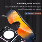 Smart Bluetooth Sport Audio Glasses Fashion Sunglasses Wireless Earphone Anti Blue Light UV Protection Sunglasses for Men Women